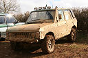 Muddy Range Rover