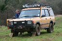 Camel Trophy Landrover Discovery winching