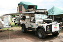 Defender 110 with roof tent