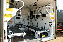 Inside of ambulance