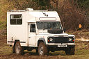 Land Rover camper van