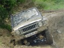 In the mud