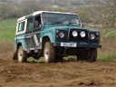 Landrover 110 support vehicle